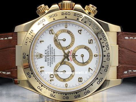 rolex daytona oro cinturino pelle prezzo|Rolex Daytona Oro bianco .